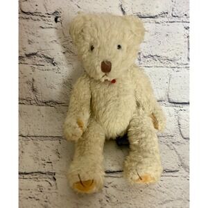Vintage Russ Kids Beige Plush Teddy Bear Stuffed Animal Toy Collectible